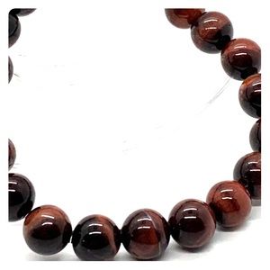 Red tiger eye bracelet